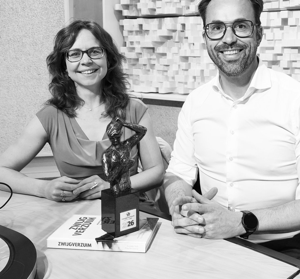 Anneke Valk en Filip De Groeve in De Boekenpraktijk over Zwijgverzuim